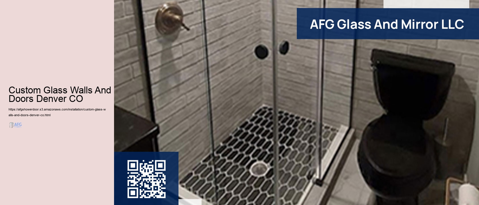 Custom Glass Walls And Doors Denver CO